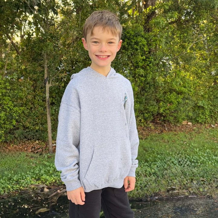 Brady Goes Skiing - Youth Hoodie