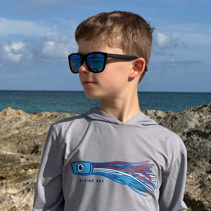 Feeling Fly -  UV Long-Sleeved Youth Performance Hoodie