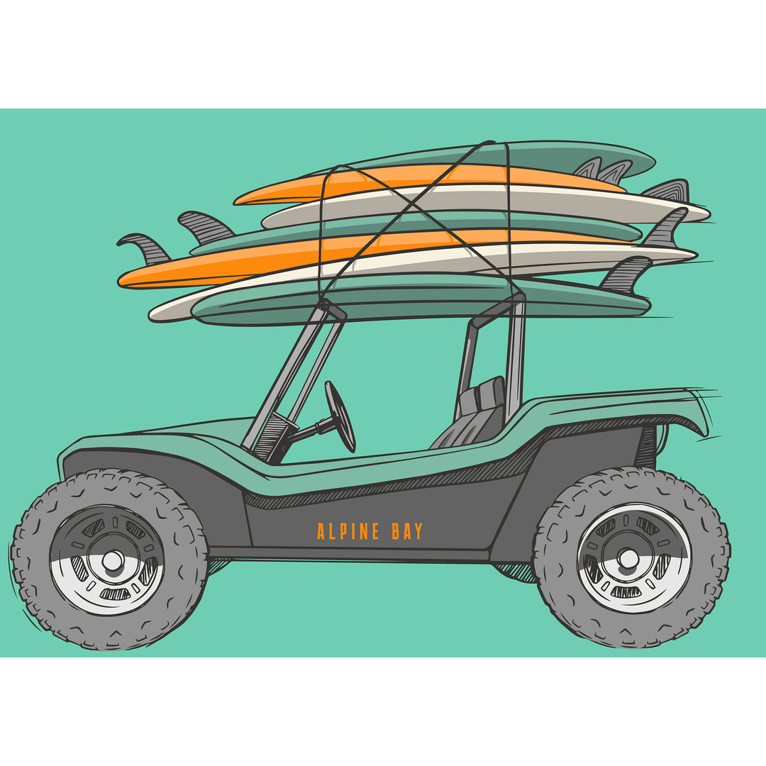 Ready to Surf -  UV Long-Sleeved Adult Performance Tee