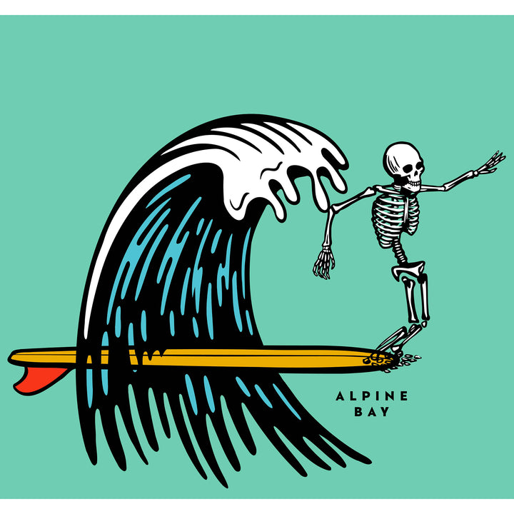 Surfin' on the Edge - UV Long-Sleeved Youth Performance Tee