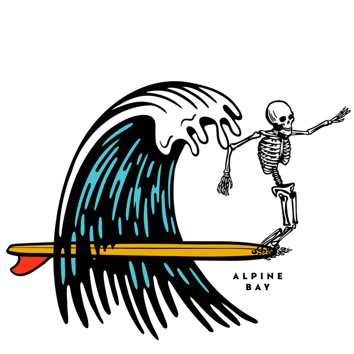 Surfin' on the Edge - UV Long-Sleeved Youth Performance Tee