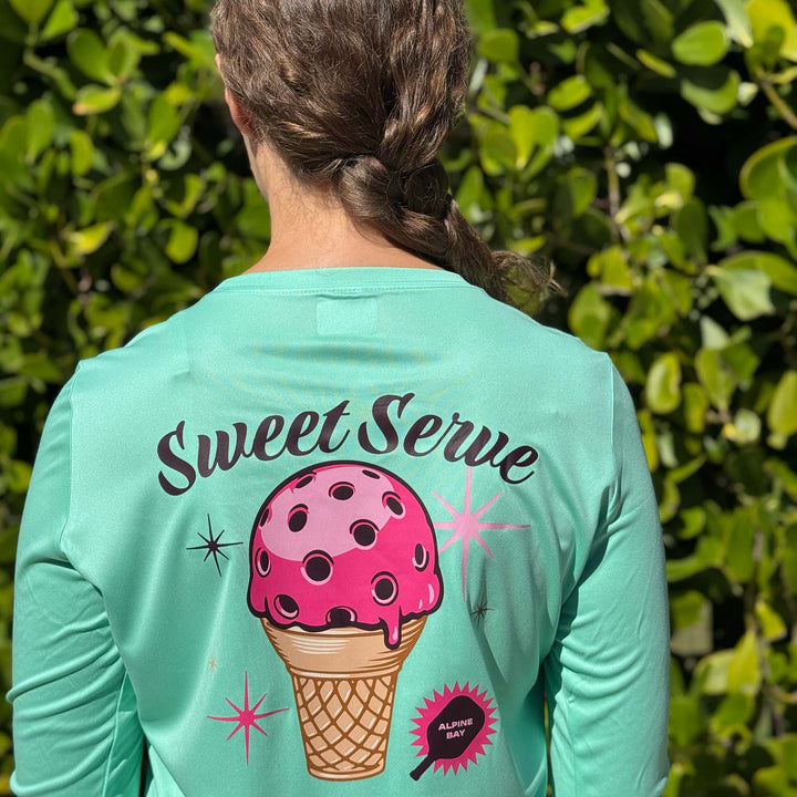 Sweet Serve -   UV Long-Sleeved Women’s Performance Tee