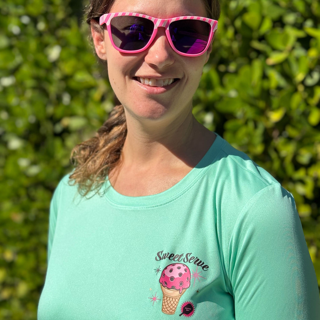 Sweet Serve -   UV Long-Sleeved Women’s Performance Tee