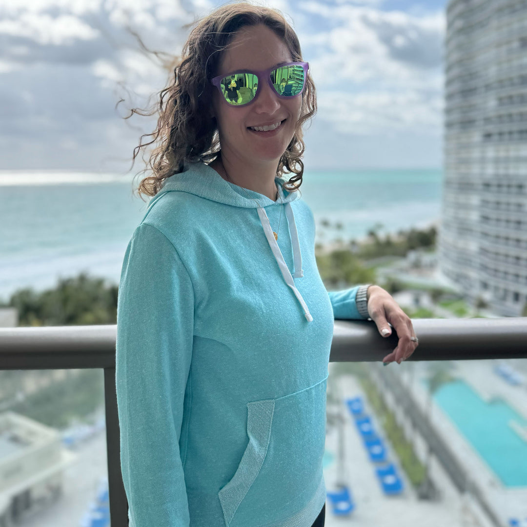 Tuna Time - Adult Melange French Terry Hoodie